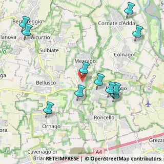 Mappa Via delle Industrie, 20882 Bellusco MB, Italia (2.30727)