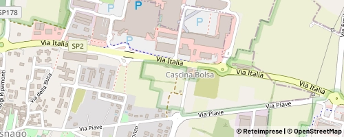 Mappa Busnago