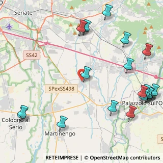 Mappa 24050 Calcinate BG, Italia (6.014)