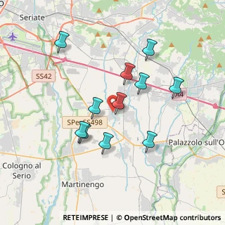 Mappa 24050 Calcinate BG, Italia (3.29273)