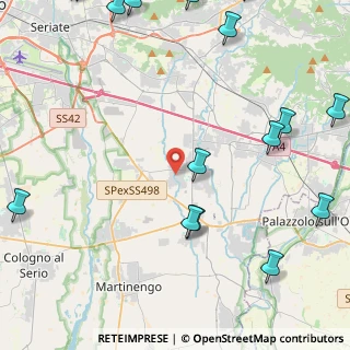 Mappa 24050 Calcinate BG, Italia (6.84118)