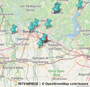 Mappa 24050 Calcinate BG, Italia (15.00545)