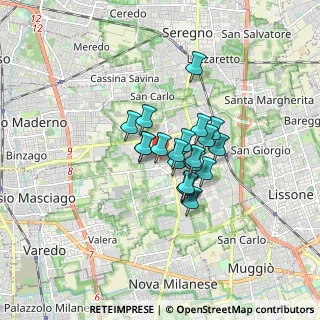 Mappa Via Serenelle, 20832 Desio MB, Italia (1.0275)