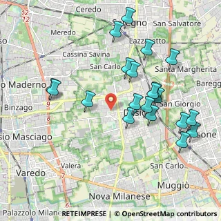 Mappa Via Serenelle, 20832 Desio MB, Italia (2.055)