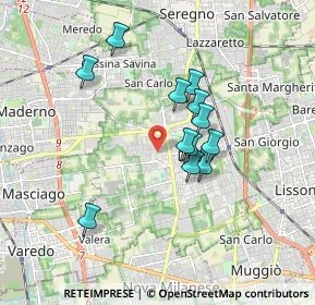 Mappa Via Serenelle, 20832 Desio MB, Italia (1.44083)