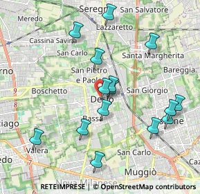 Mappa Via Armando Diaz, 20033 Desio MB (1.96533)