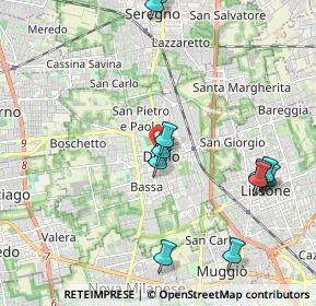 Mappa Via Armando Diaz, 20033 Desio MB (2.24636)