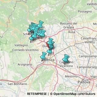 Mappa Via da Porto, 36031 Dueville VI, Italia (11.313)