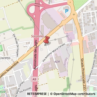 Mappa Via Ludovico Muratori, 80, 21040 Uboldo, Varese (Lombardia)