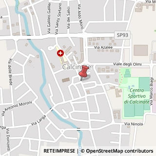 Mappa Via alla Chiesa, 24050 Calcinate BG, Italia, 24050 Calcinate, Bergamo (Lombardia)