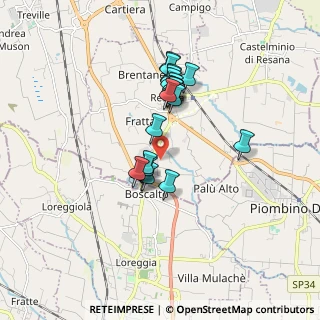 Mappa Via Bassa, 31023 Resana TV, Italia (1.376)
