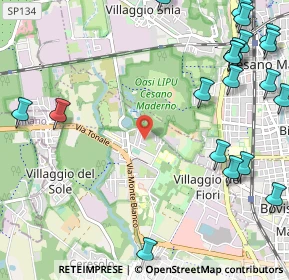Mappa Via Monte Nero, 20812 Limbiate MB, Italia (1.564)