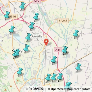 Mappa Via Artigianato, 36031 Dueville VI, Italia (6.216)