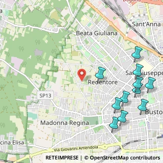 Mappa Via Vulcano, 21052 Busto Arsizio VA, Italia (1.39364)