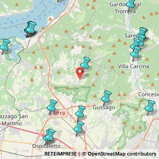 Mappa Via Provinciale, 25050 Ome BS, Italia (6.696)