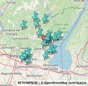 Mappa Via Canneto, 25089 Villanuova sul Clisi BS, Italia (10.46263)