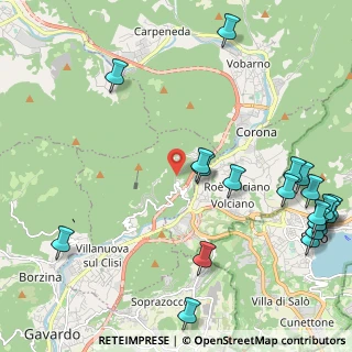 Mappa Via Canneto, 25089 Villanuova sul Clisi BS, Italia (2.9895)