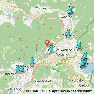 Mappa Via Canneto, 25089 Villanuova sul Clisi BS, Italia (3.045)