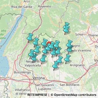 Mappa Via Stander, 37030 Velo Veronese VR, Italia (10.676)