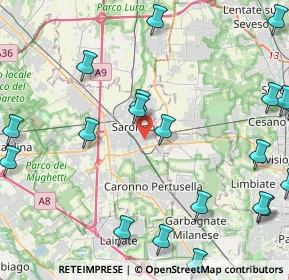 Mappa 21042 Saronno VA, Italia (5.8315)