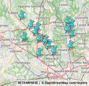 Mappa 21042 Saronno VA, Italia (6.49467)