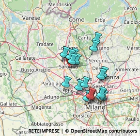 Mappa 21042 Saronno VA, Italia (11.50632)