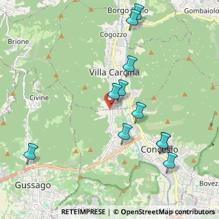 Mappa Via Liguria, 25069 Villa Carcina BS, Italia (2.16091)