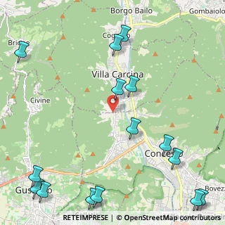 Mappa Via Liguria, 25069 Villa Carcina BS, Italia (3.158)