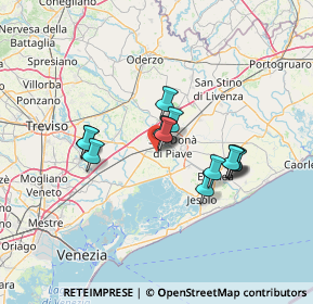 Mappa Via Trento, 30024 Musile di Piave VE, Italia (10.84385)