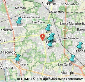 Mappa Via Enrico Toti, 20832 Desio MB, Italia (2.34909)