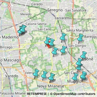 Mappa Via Enrico Toti, 20832 Desio MB, Italia (2.5515)