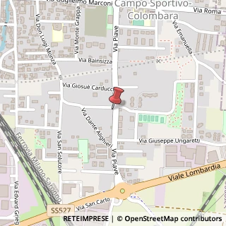 Mappa Via Piave, 20, 21047 Saronno, Varese (Lombardia)