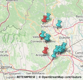 Mappa Via G. Deledda, 36073 Cornedo Vicentino VI, Italia (12.47154)