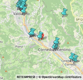 Mappa Via G. Deledda, 36073 Cornedo Vicentino VI, Italia (2.7325)