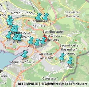 Mappa Via Rita Rosani, 34148 Trieste TS, Italia (2.30533)
