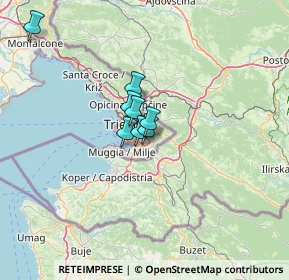 Mappa Via Rita Rosani, 34148 Trieste TS, Italia (16.53727)