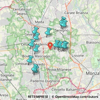 Mappa Via dei Boschi, 20832 Desio MB, Italia (3.25)