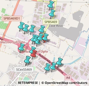 Mappa Via Carlo Cattaneo, 25036 Palazzolo sull'Oglio BS, Italia (0.448)