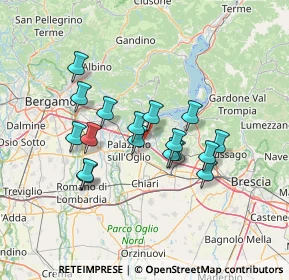 Mappa Via Carlo Cattaneo, 25036 Palazzolo sull'Oglio BS, Italia (11.49471)
