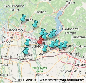 Mappa Via Carlo Cattaneo, 25036 Palazzolo sull'Oglio BS, Italia (10.326)