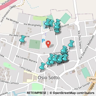 Mappa Via Nicolò Machiavelli, 24046 Osio Sotto BG, Italia (0.2069)