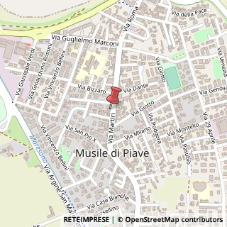 Mappa Via Martiri, 64, 30024 Musile di Piave, Venezia (Veneto)