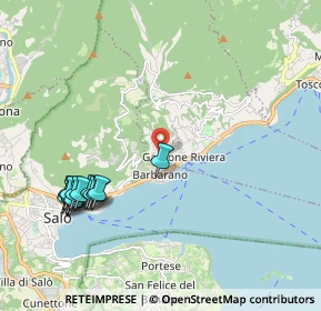 Mappa Via di Clune, 25083 Gardone Riviera BS, Italia (2.33)