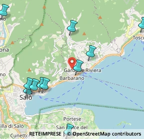 Mappa Via di Clune, 25083 Gardone Riviera BS, Italia (2.57273)