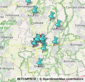 Mappa Via Adamello, 20882 Bellusco MB, Italia (1.41538)