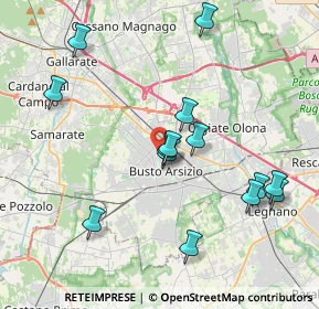 Mappa Via Luigi Maino, 21052 Busto Arsizio VA, Italia (4.01214)