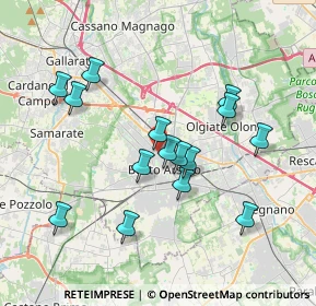 Mappa Via Luigi Maino, 21052 Busto Arsizio VA, Italia (3.48267)