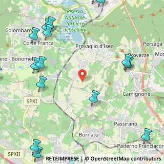 Mappa Via Fosche, 25050 Provaglio d'Iseo BS, Italia (3.5375)