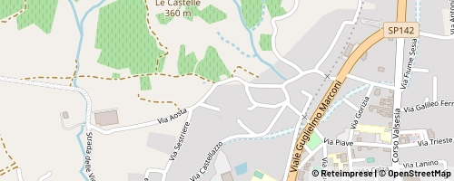 Mappa Prato Sesia