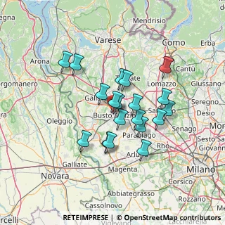 Mappa Corso Italia, 21052 Busto Arsizio VA, Italia (10.96158)